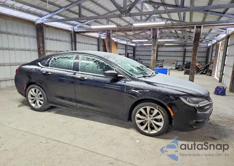 2015 Chrysler 200 S z USA, uszkodzony, nr VIN 1C3CCCBG4FN706162